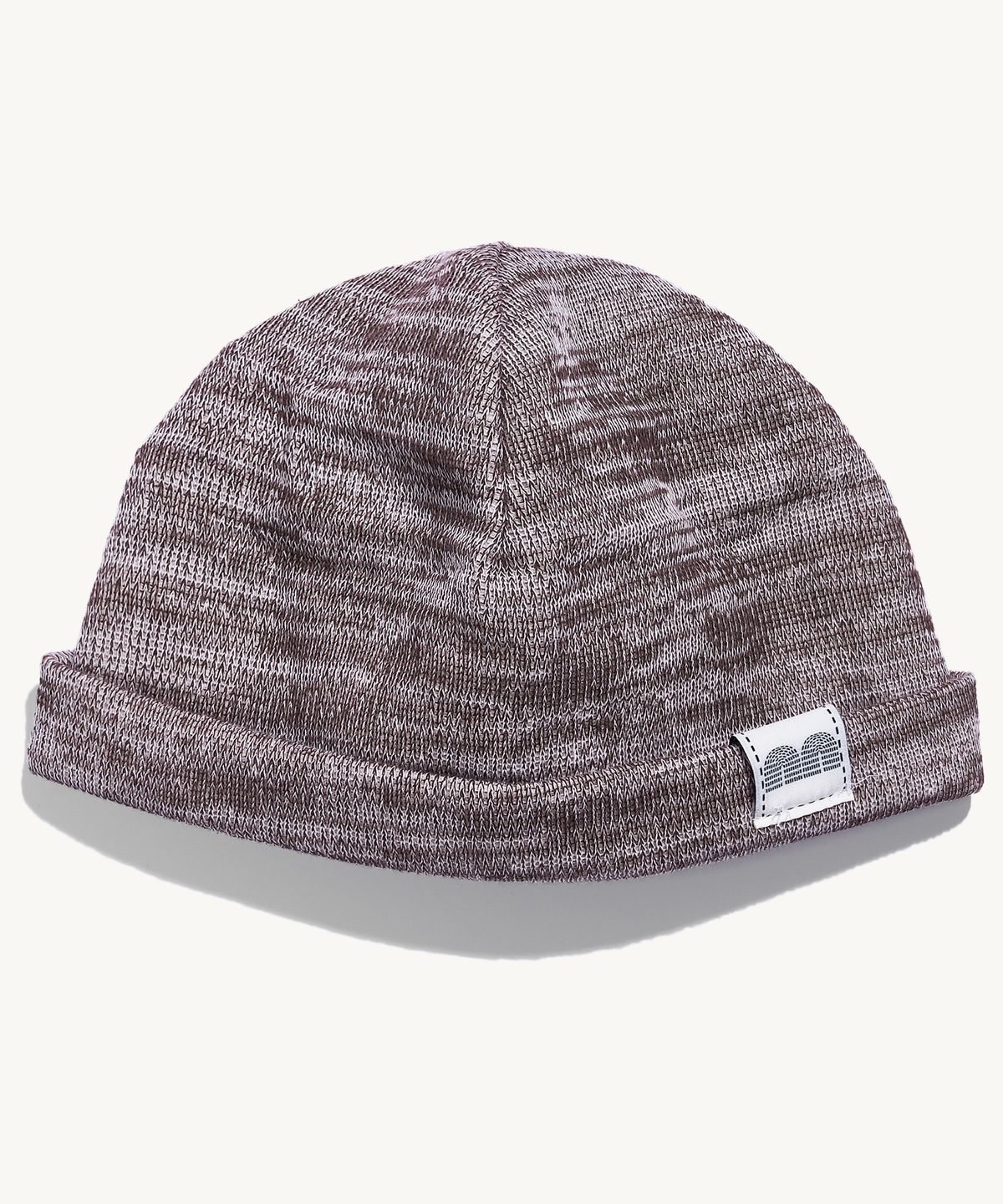 낫뉴(NOT NEW) nn Label Melange Beanie Brown