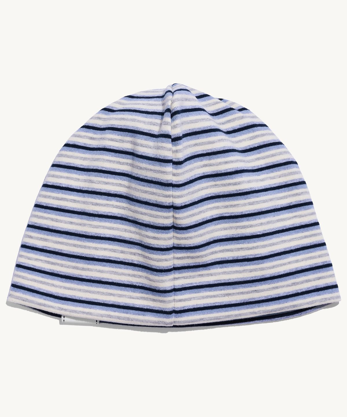 낫뉴(NOT NEW) nn Label Stripe Beanie Navy