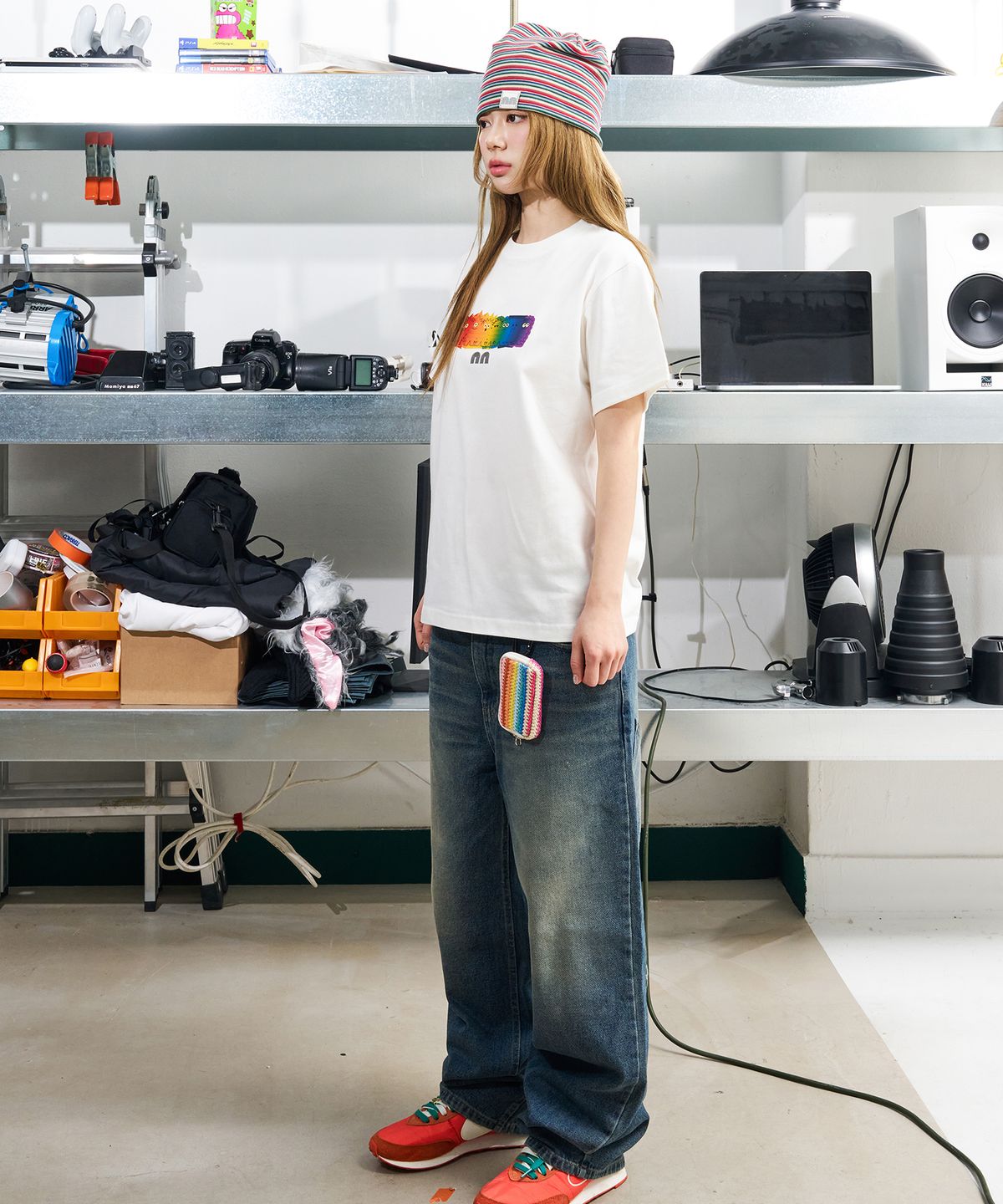 낫뉴(NOT NEW) Blend Friends T-Shirt White