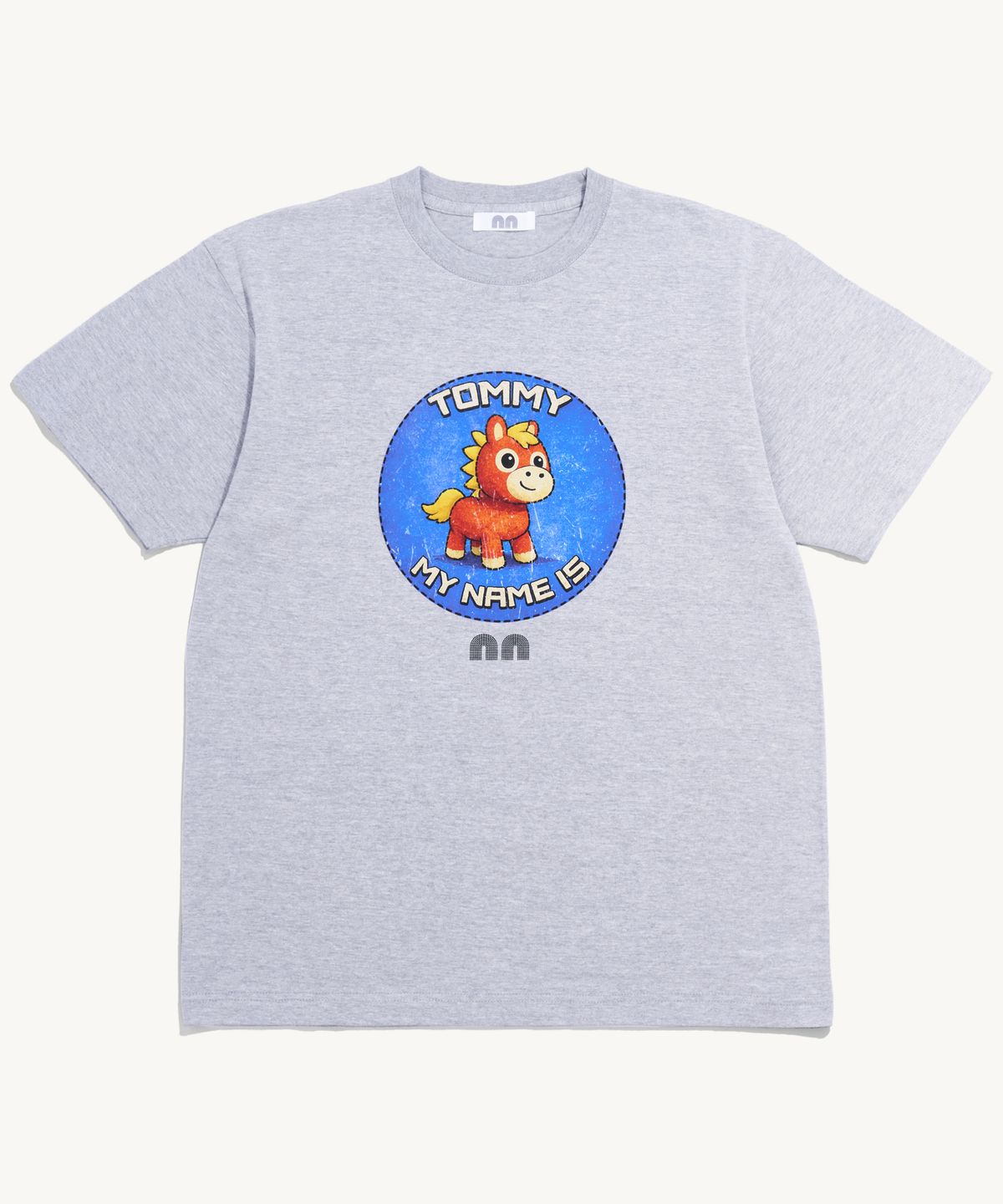 낫뉴(NOT NEW) Tommy T-Shirt Grey