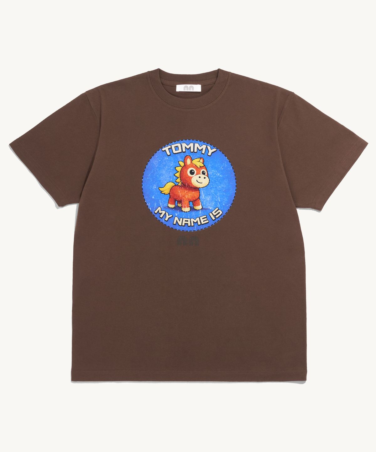 낫뉴(NOT NEW) Tommy T-Shirt Brown