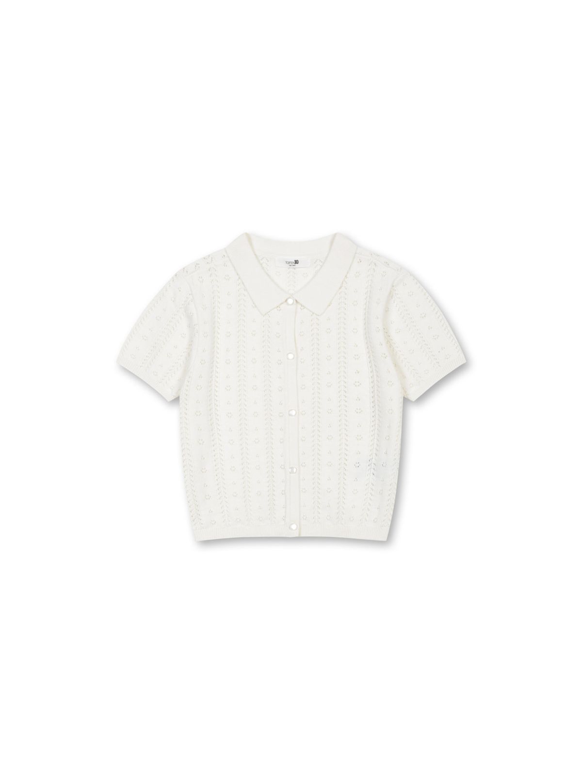 탑텐 키즈(TOPTEN KIDS) 여아 카라 가디건 포인텔_MKG2EC2202