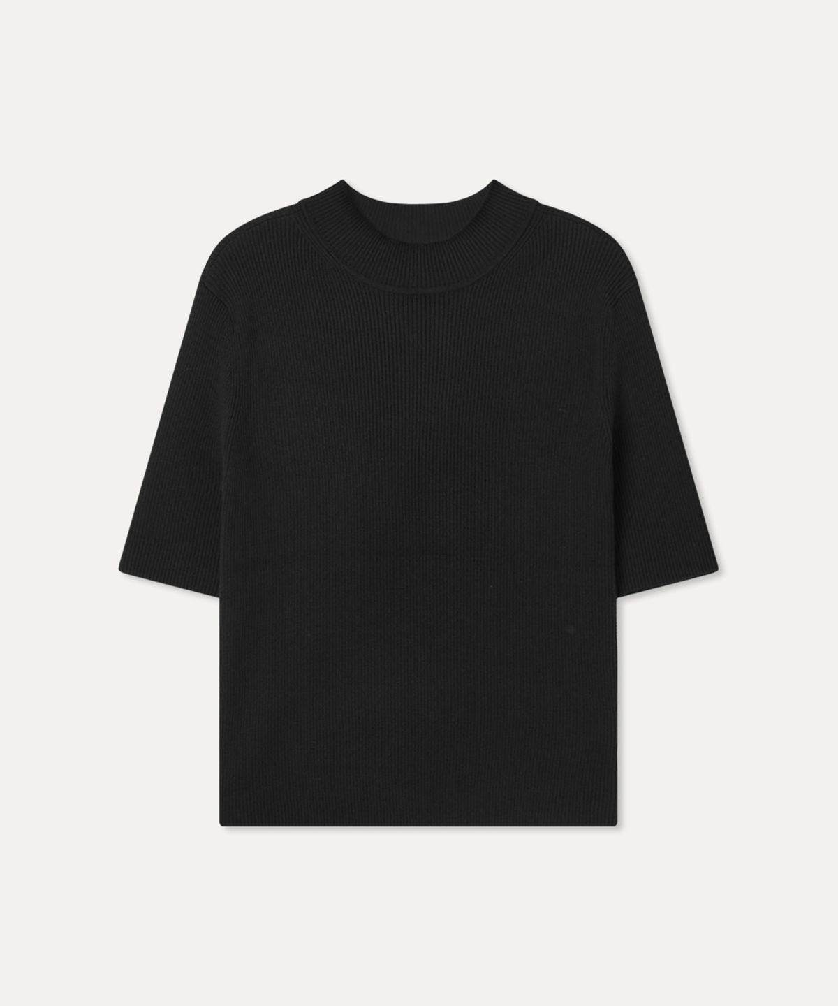 미쏘(MIXXO) 에센셜 반하이넥 반팔 풀오버 RE KAFT30T_MIWKAG40QT