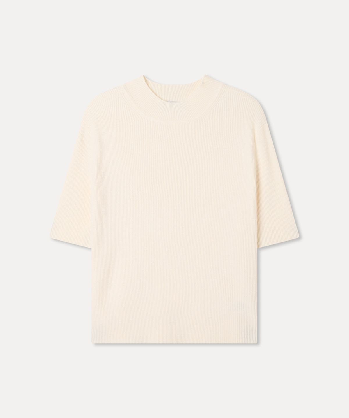 미쏘(MIXXO) 에센셜 반하이넥 반팔 풀오버 RE KAFT30T_MIWKAG40QT