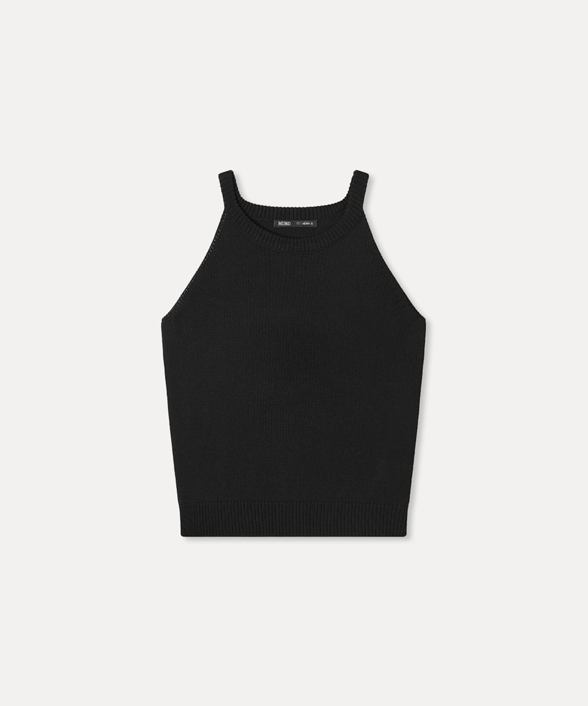 미쏘(MIXXO) 홀터넥 나시 니트_MIWKAG550T