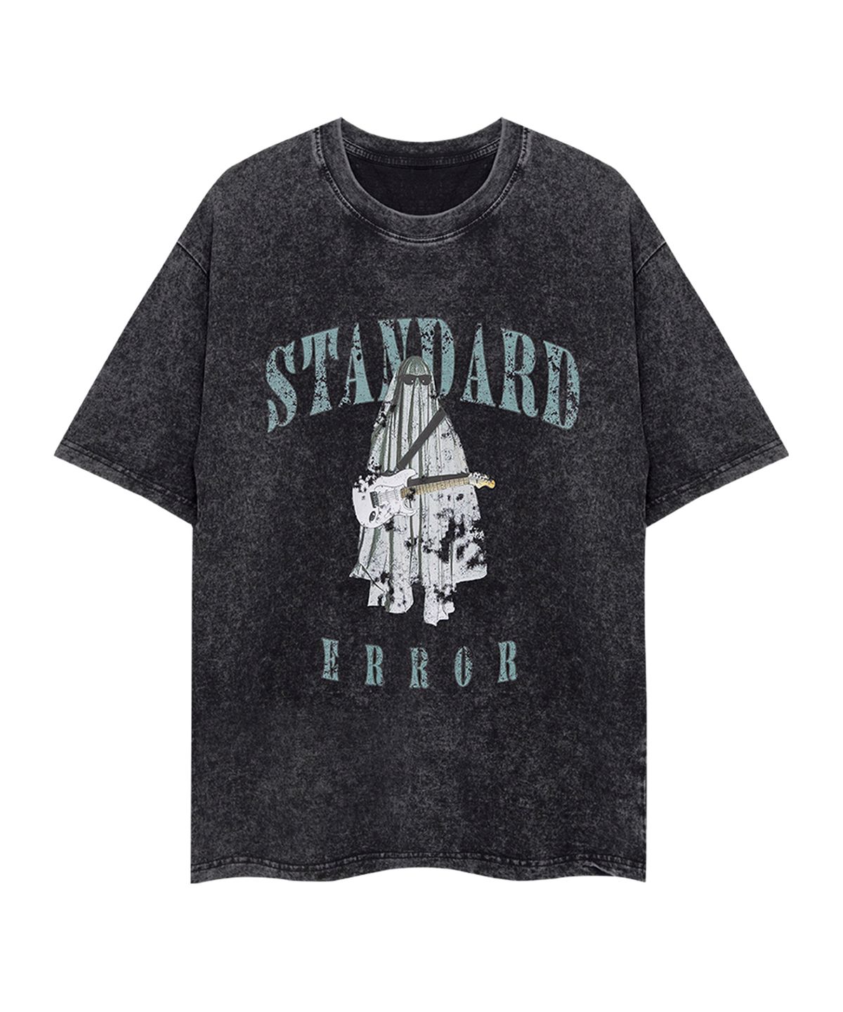 스탠다드에러(STANDARDERROR) 87-STAN254 팬텀 리듬 크랙 피그먼트 반팔 티셔츠 (5color)