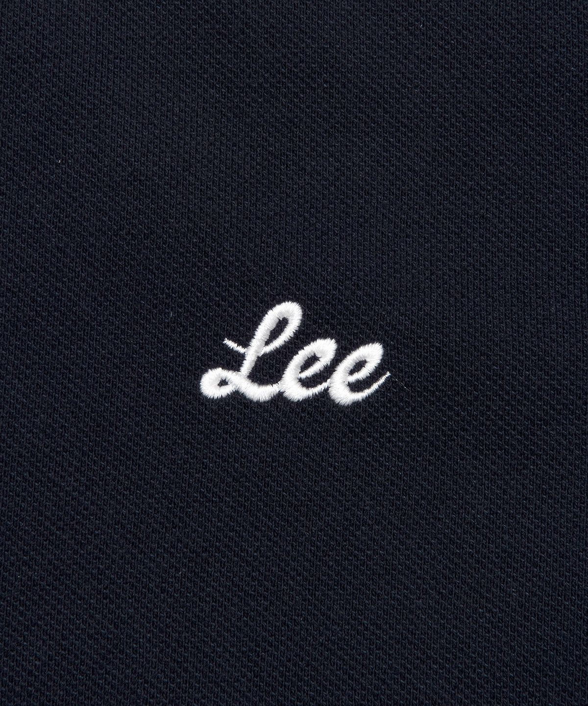 리(LEE) 우먼 피케 카라 티셔츠 다크 네이비