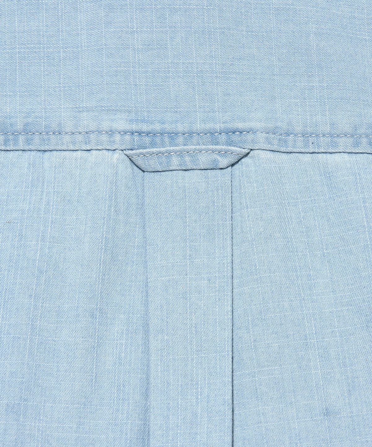 리(LEE) 로코 포켓 데님 반팔 셔츠 인디고 라이트
