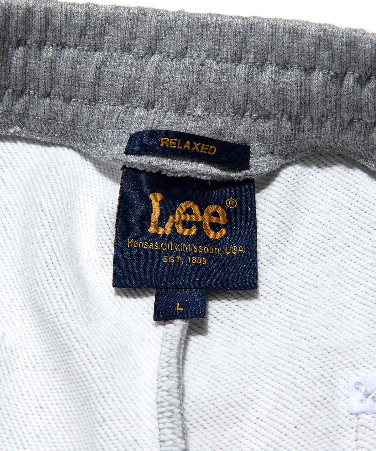 리(LEE) 페인터 스웻 쇼츠 그레이