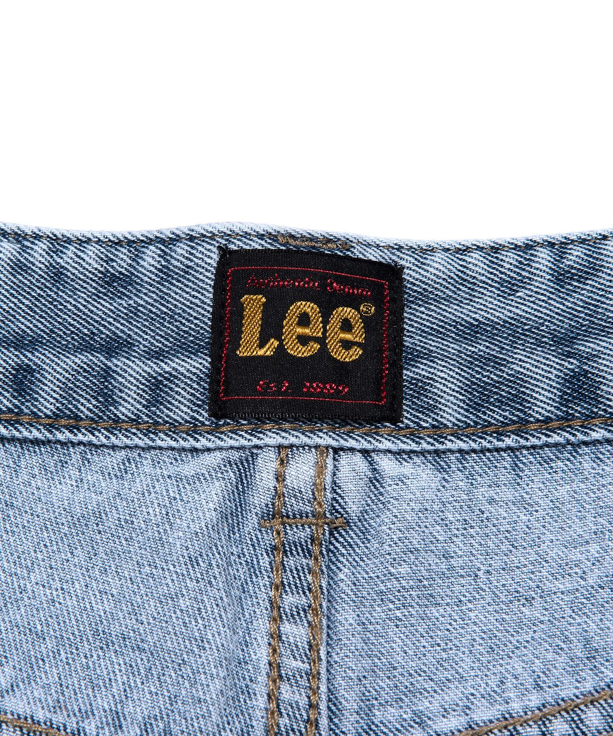 리(LEE) 우먼 빈티지 데님 숏츠 인디고 라이트