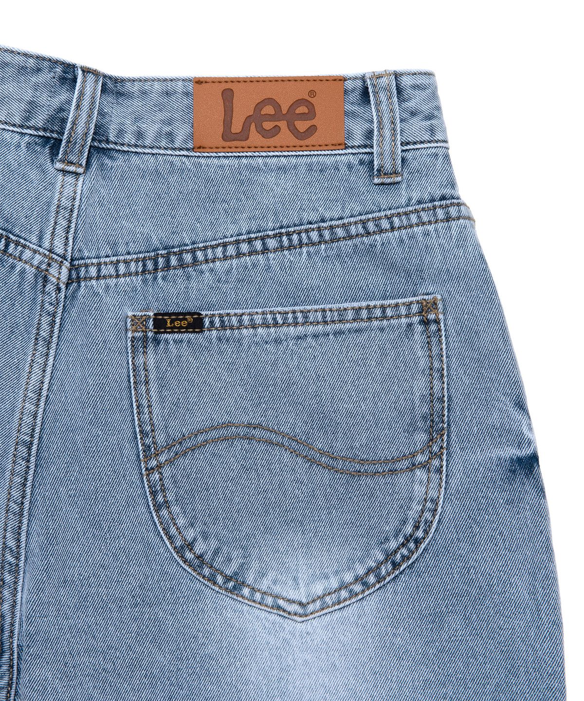 리(LEE) 우먼 빈티지 데님 숏츠 인디고 라이트