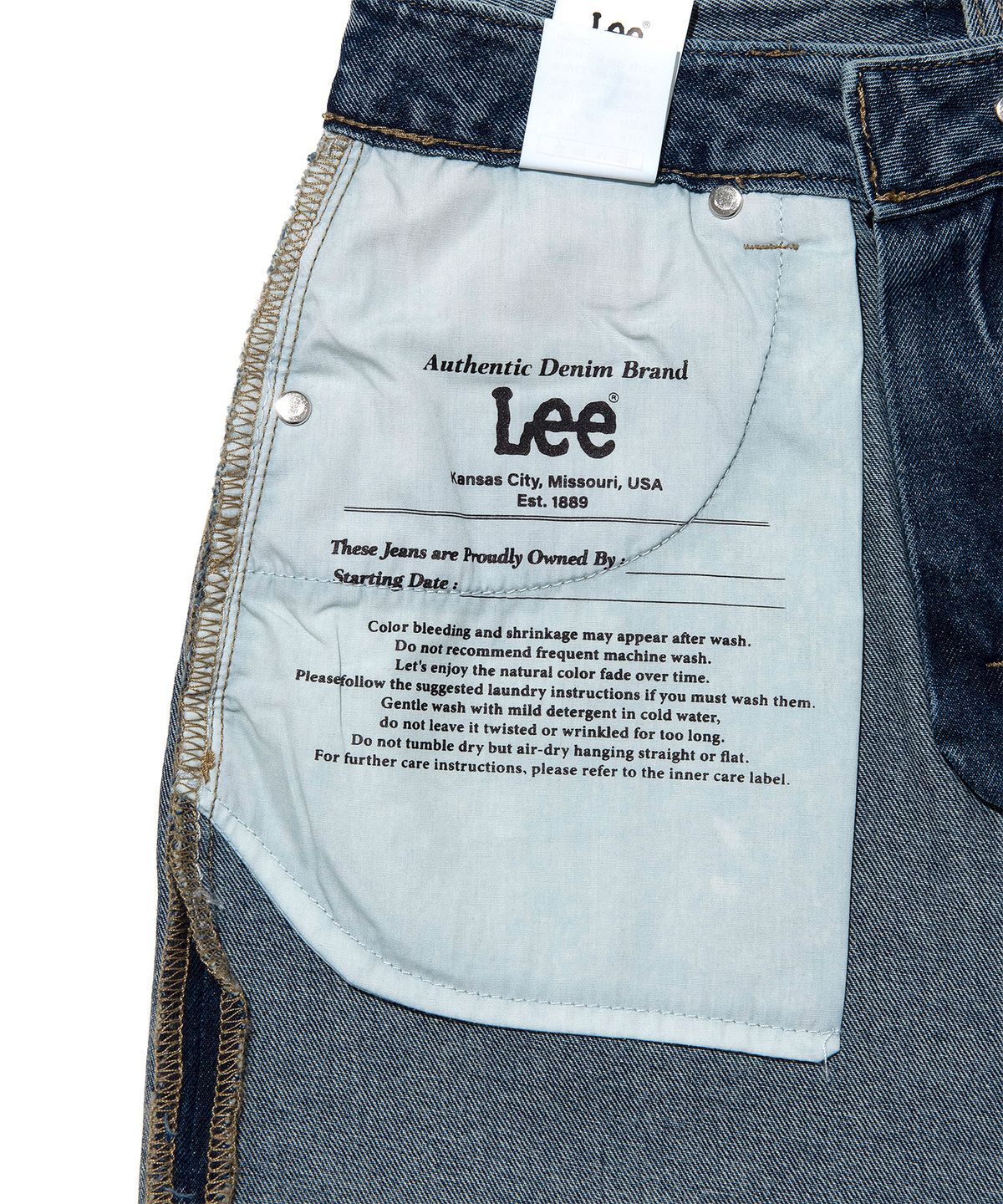 리(LEE) 우먼 빈티지 데님 숏츠 인디고 다크
