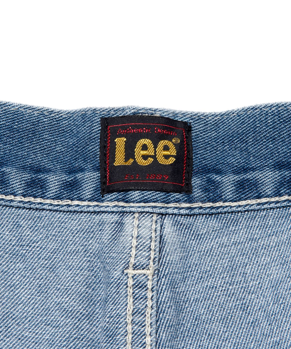 리(LEE) 베이직 데님 쇼츠 인디고 미듐