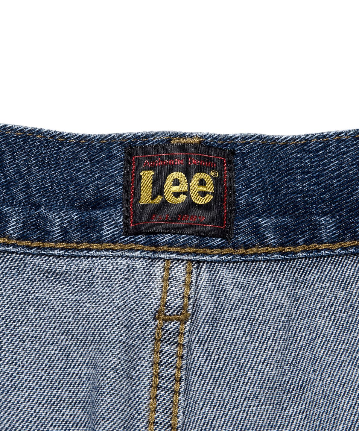 리(LEE) 베이직 데님 쇼츠 인디고 다크