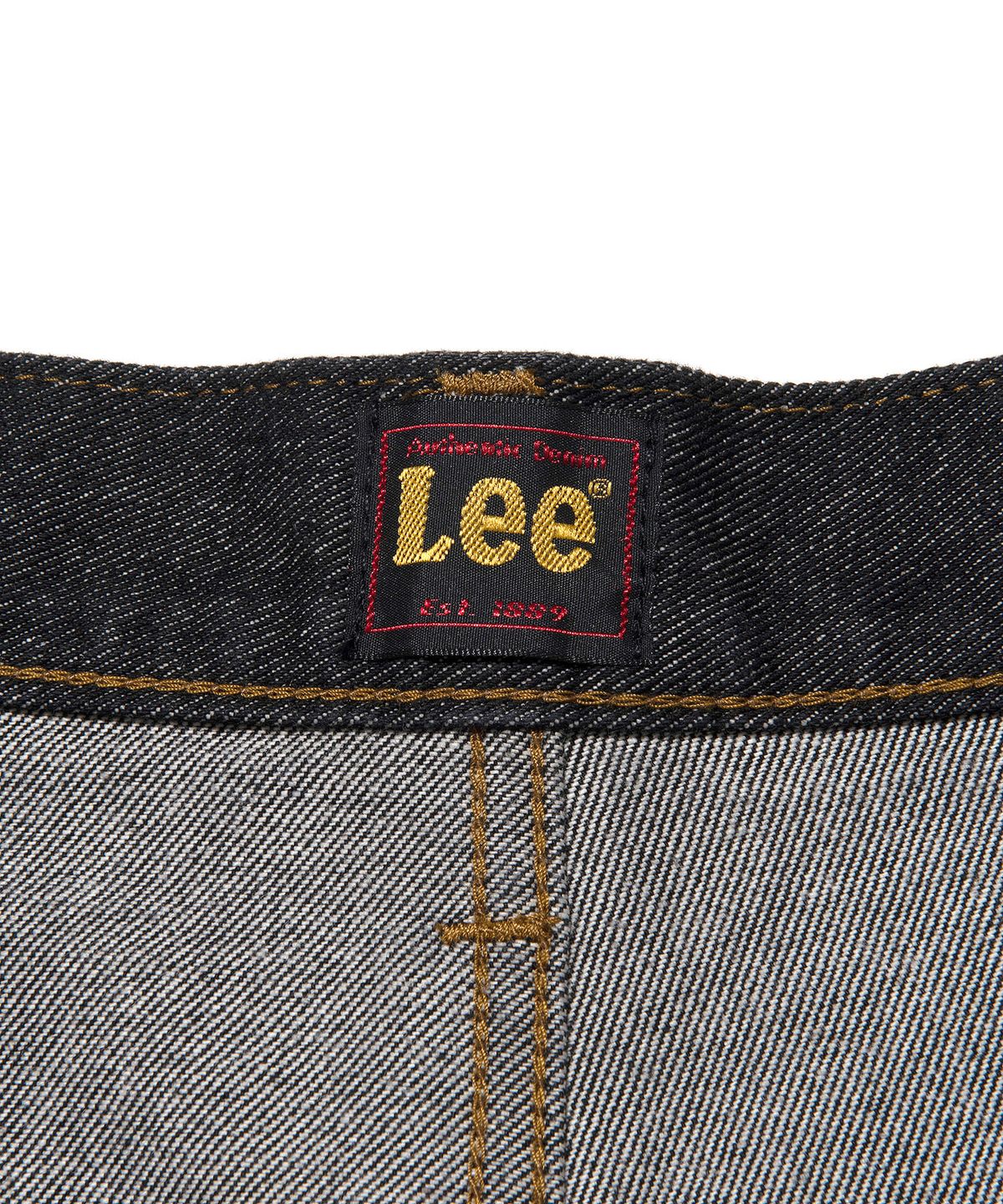 리(LEE) 베이직 데님 쇼츠 블랙 로우