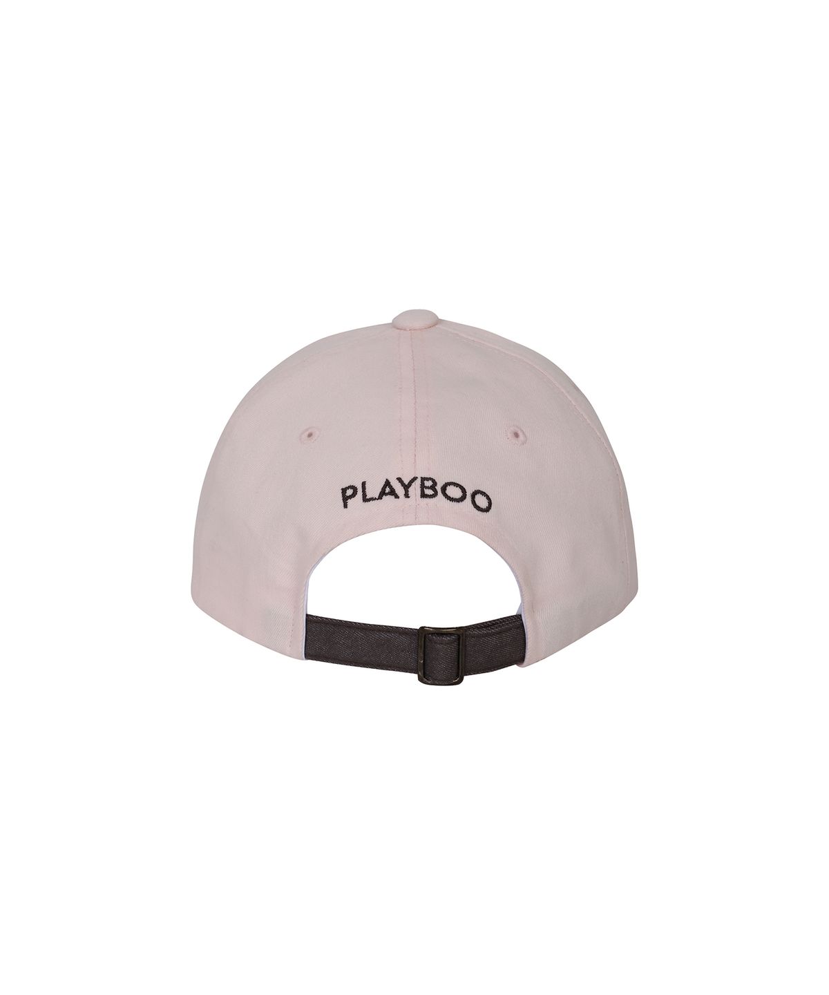 플레이부(PLAYBOO) CONTRAST LOGO BALL CAP_Pink