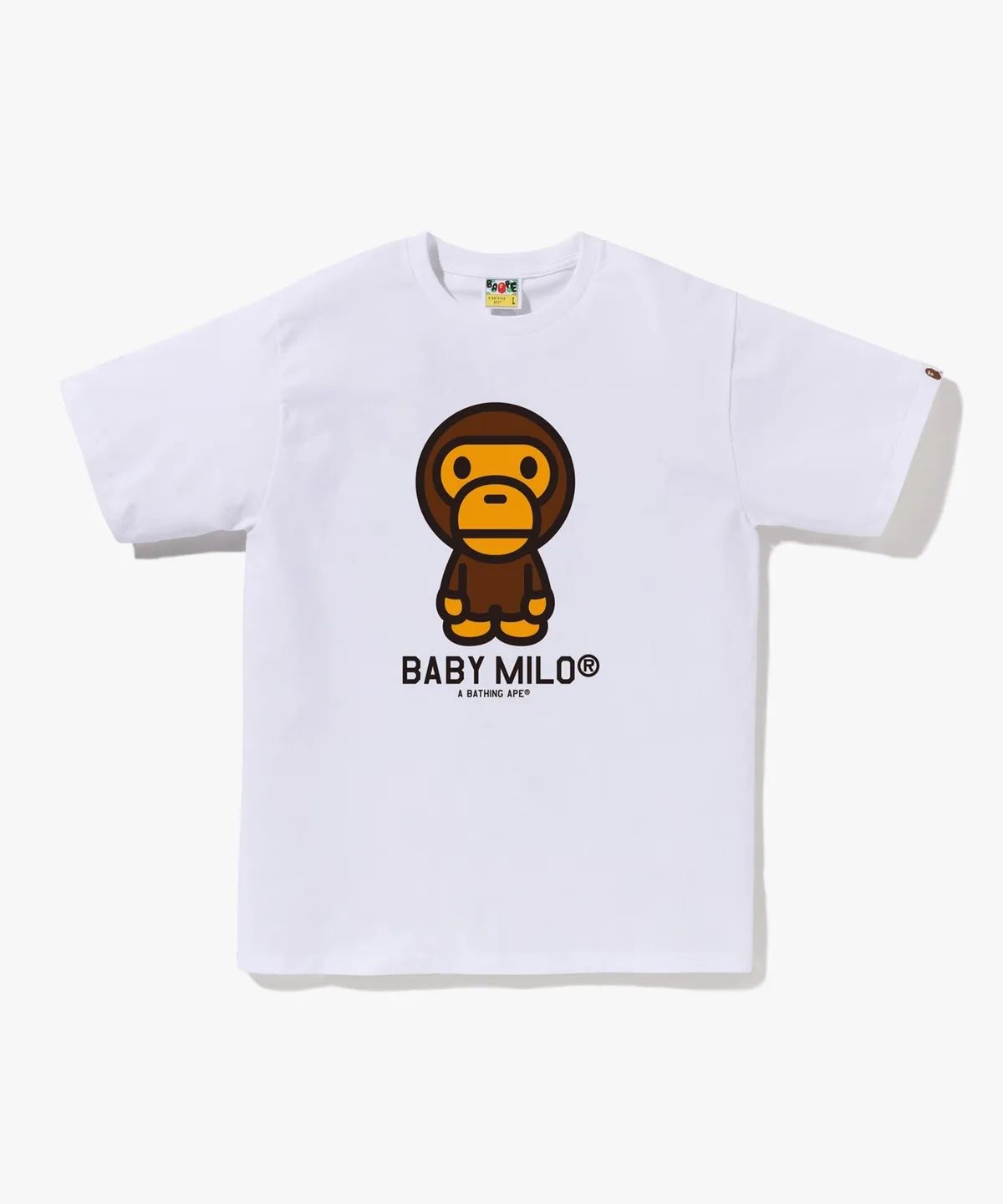 베이프(BAPE) 베이비 마일로 티셔츠(M) WHITE