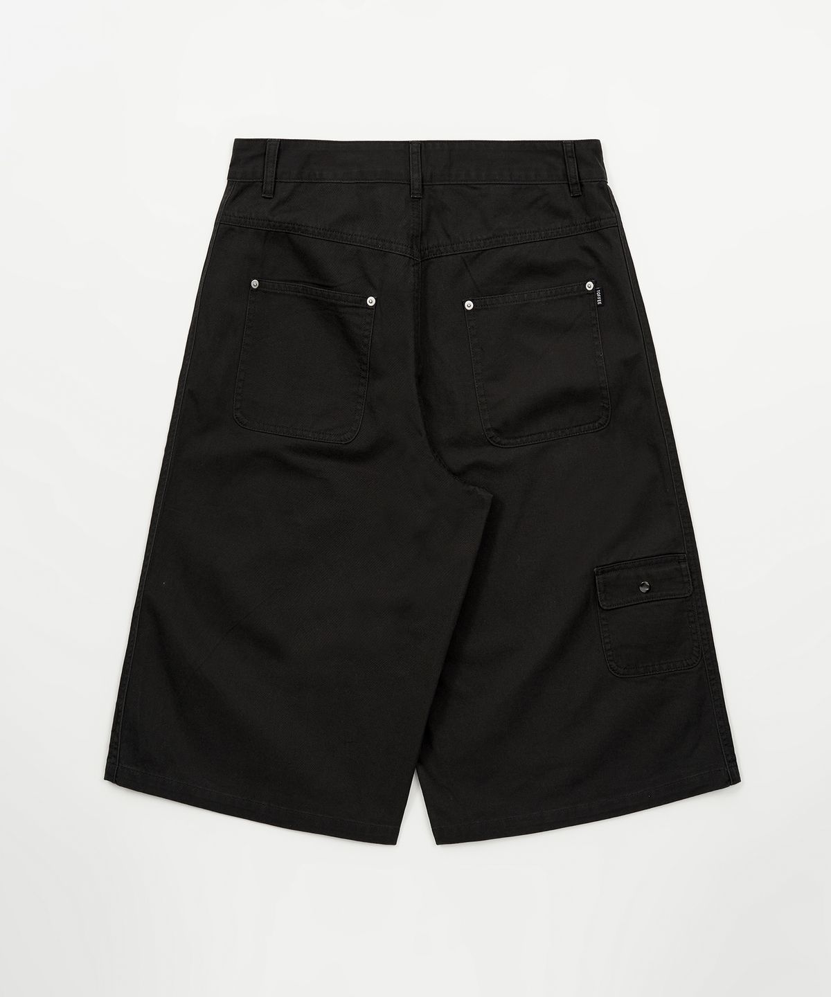 토피(TOFFEE) 미니 포켓 버뮤다 팬츠 (BLACK)