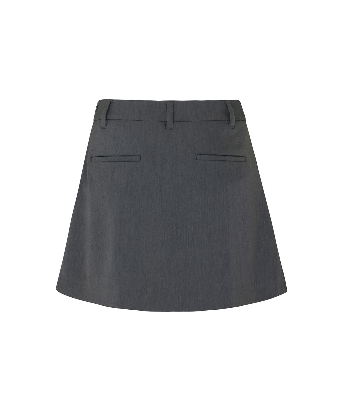 플레이부(PLAYBOO) CLASSIC TWILL SKIRT W/INNER PANTS_Grey