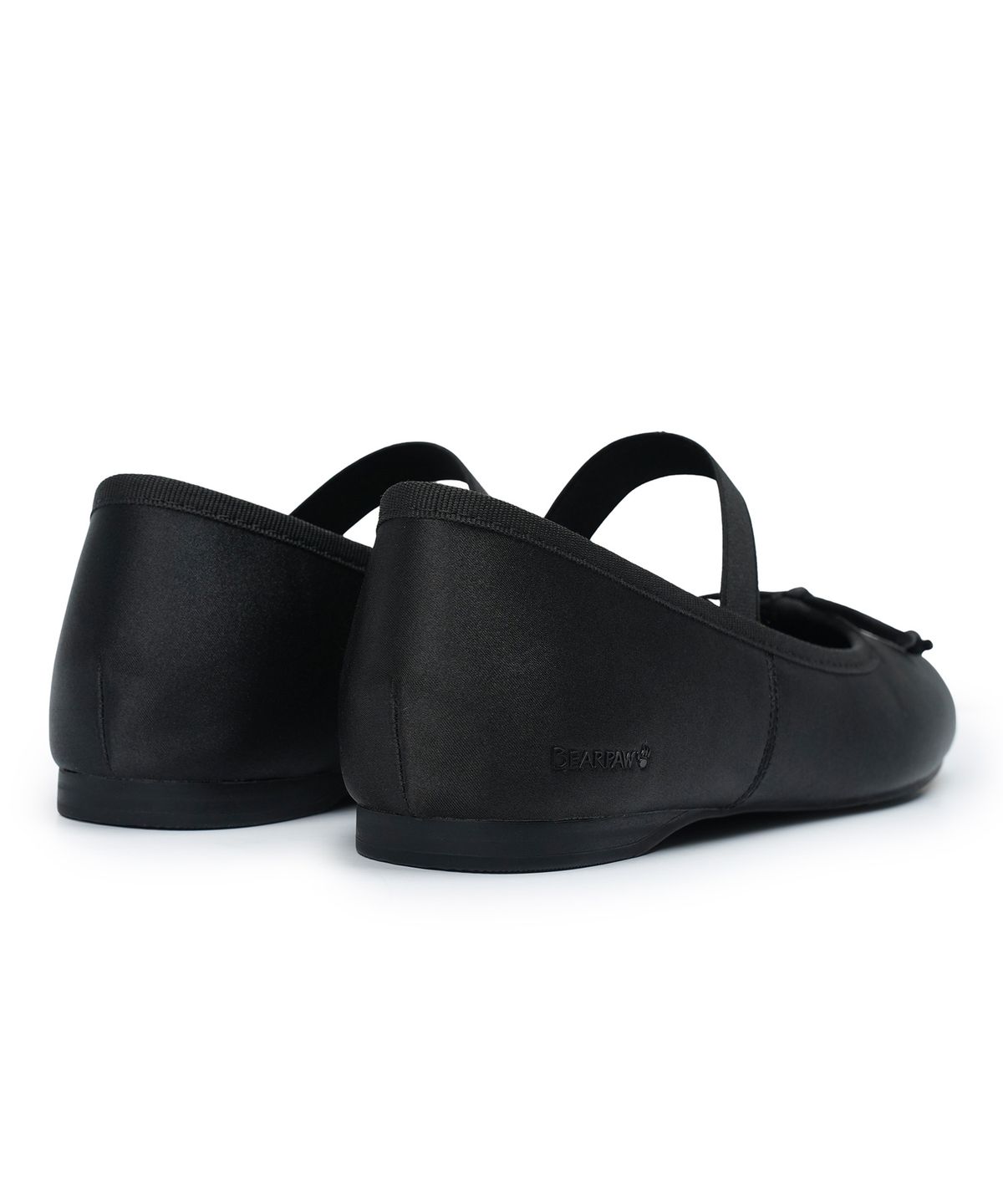 베어파우(BEARPAW) ODETTE 메리제인 블랙 새틴 (K2815346RA-W)
