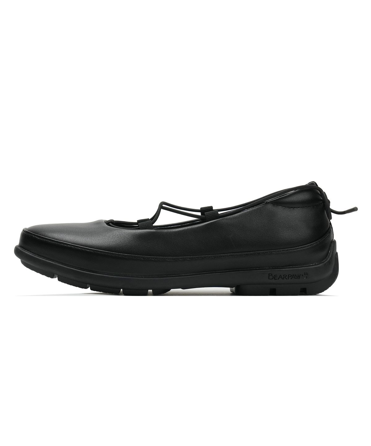 베어파우(BEARPAW) ARIA 플랫 블랙 (K3107001SA-W)