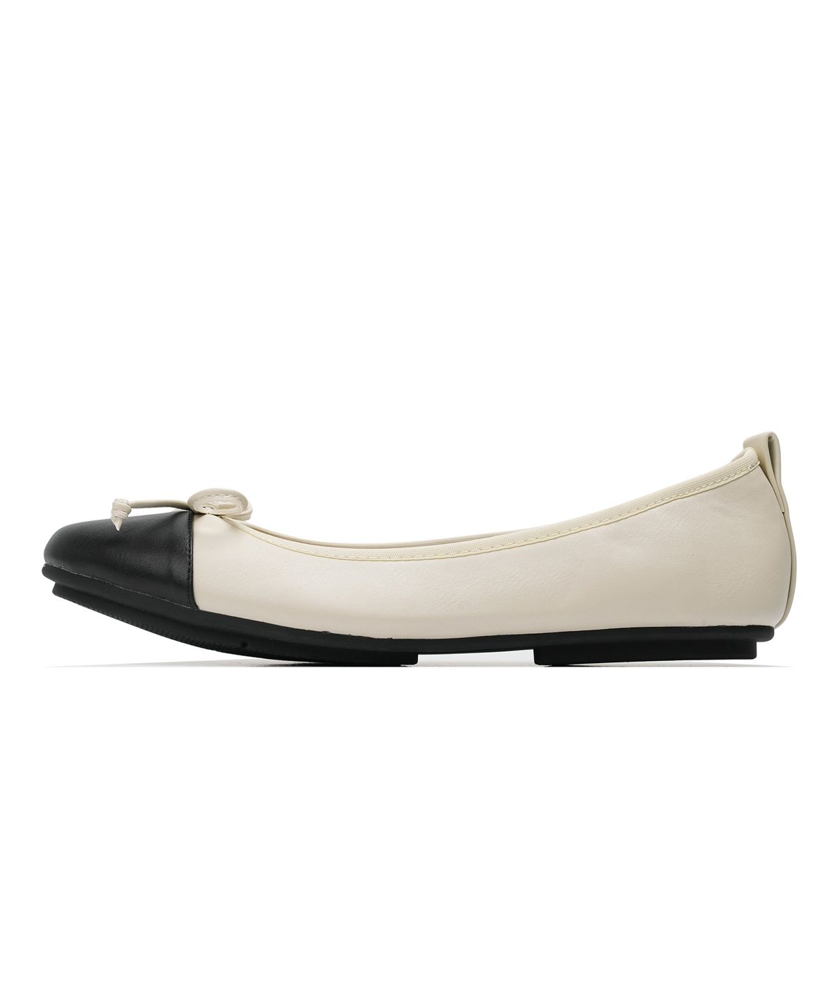 베어파우(BEARPAW) MOLLY 플랫 아이보리블랙 (K2771350RA-W)