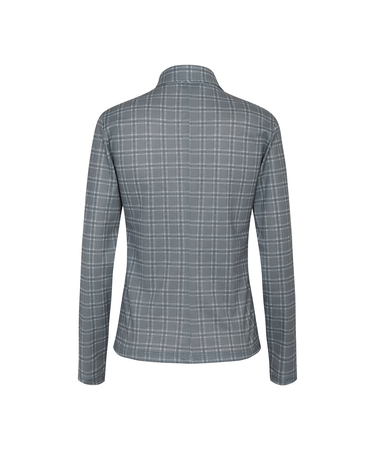 플레이부(PLAYBOO) [냉감/흡한속건] CHECK MESH ACTIVE TOP_Olive Plaid