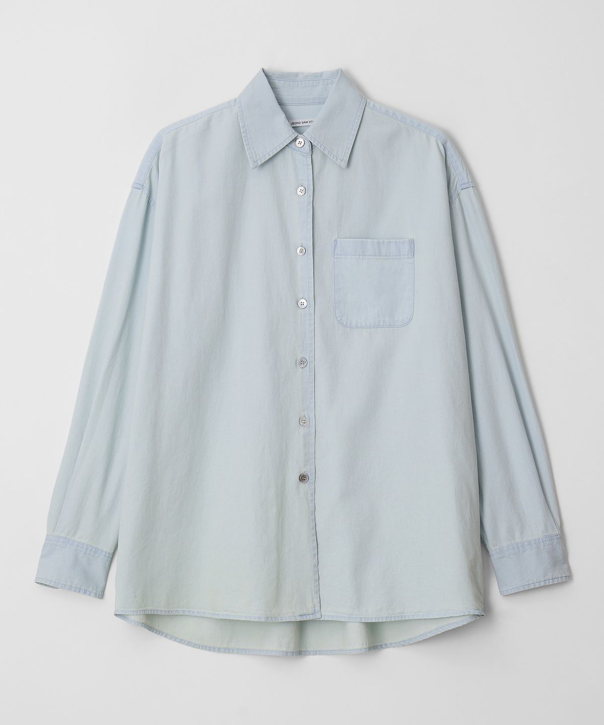 정감 스튜디오(JEONGGAM STUDIOS) Denim Boxy Shirts_2 color