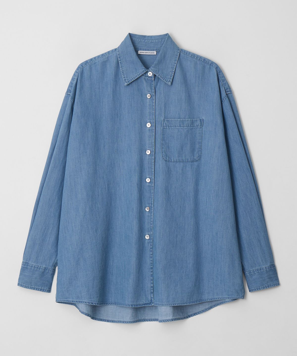 정감 스튜디오(JEONGGAM STUDIOS) Denim Boxy Shirts_2 color