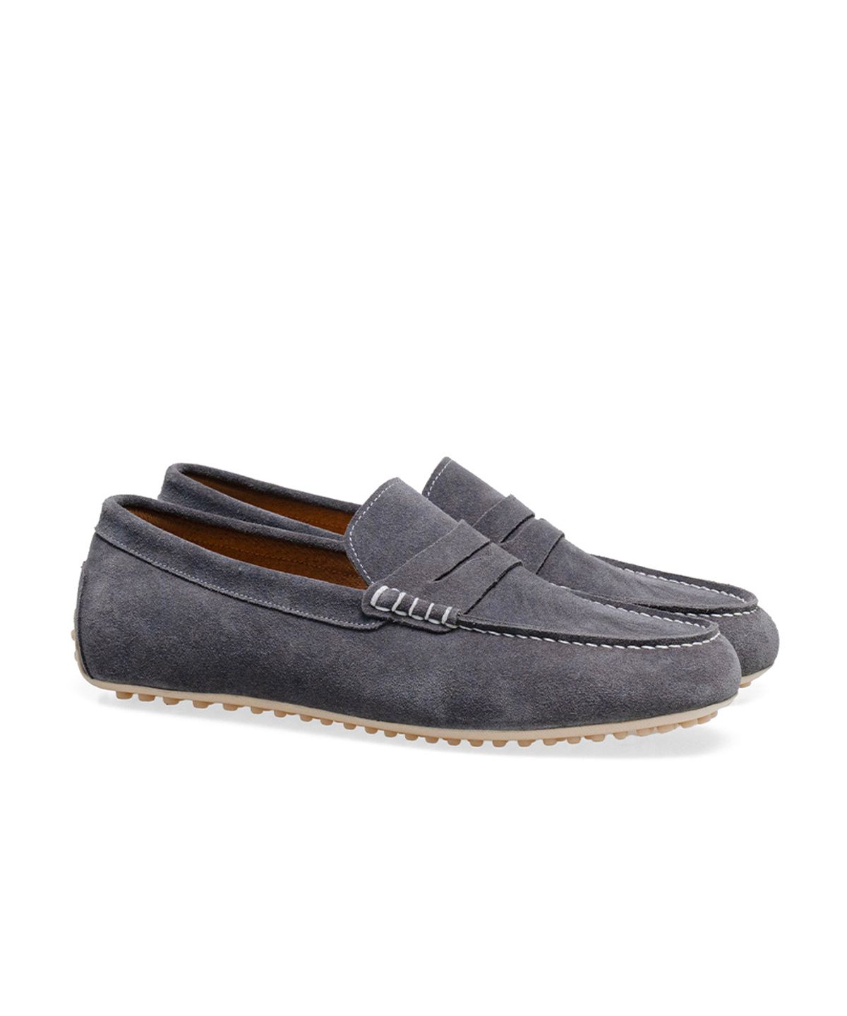 올클래식(ALLCLASSIC) ALC600 페니 드라이빙 슈즈_gray suede