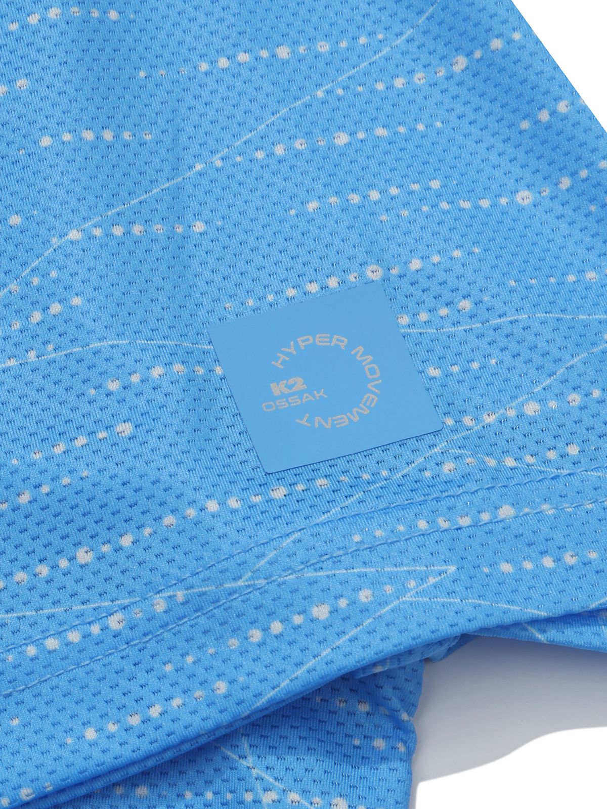케이투(K2) OSSAK GALAXY 반팔 집업_ICE BLUE