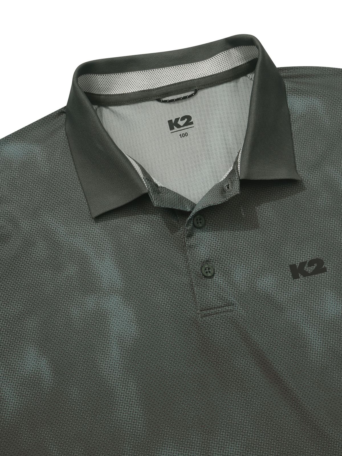 케이투(K2) OSSAK CLOUD 반팔 폴로_SOFT G/KHAKI