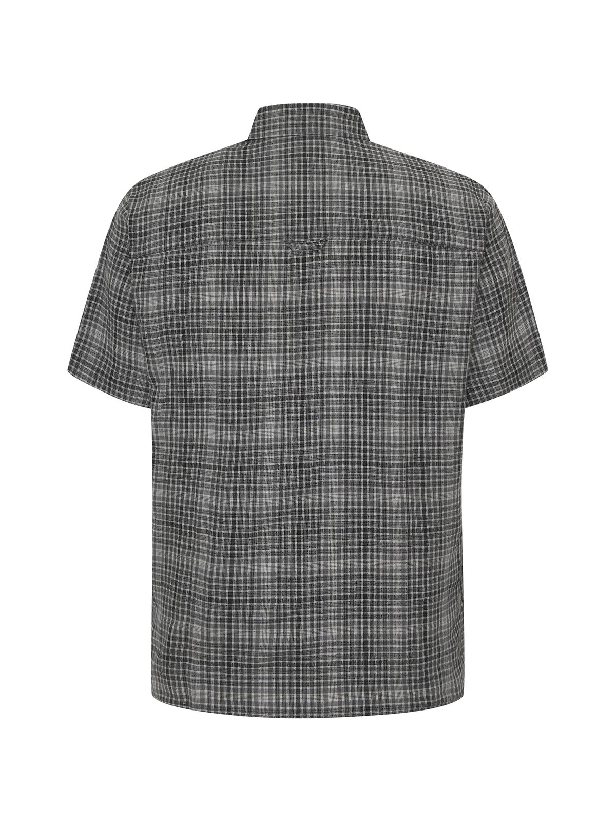 케이투(K2) FOR:REST 썸머 체크 반팔 셔츠_Dark Grey