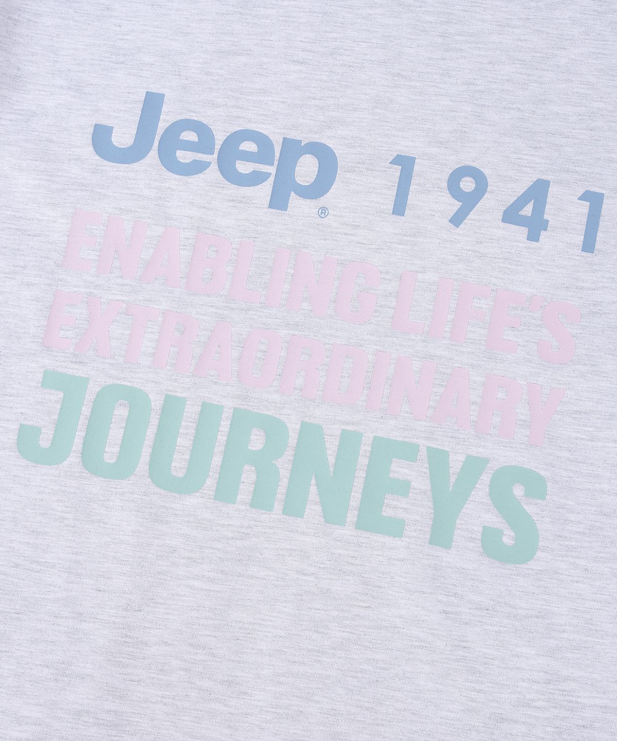 지프(JEEP) Jeep 레터링 반팔 티셔츠 (JR5TSU144MW)