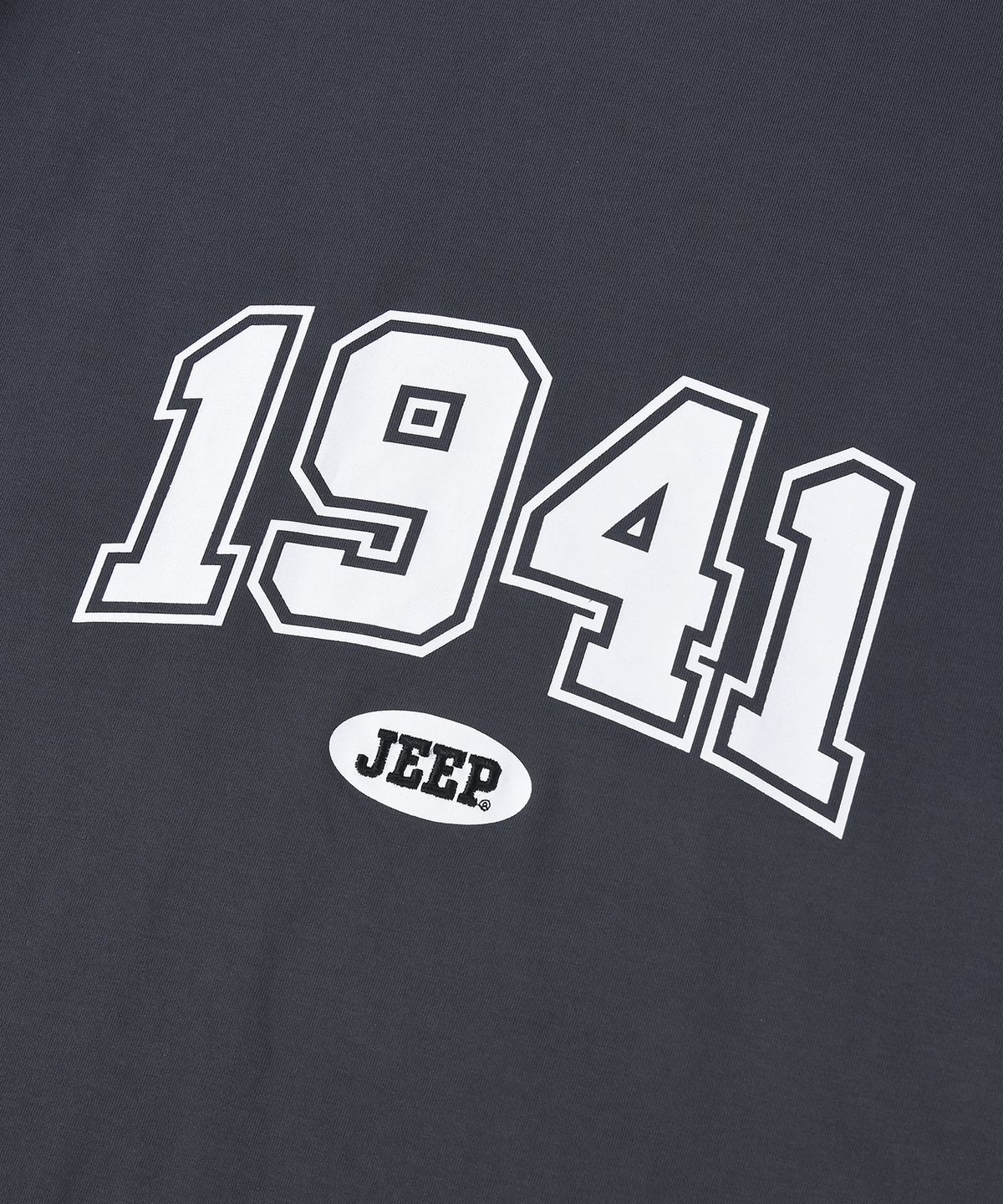 지프(JEEP) 1941 아치 빅로고 링거 반팔 티셔츠 (JR5TSU184DG)