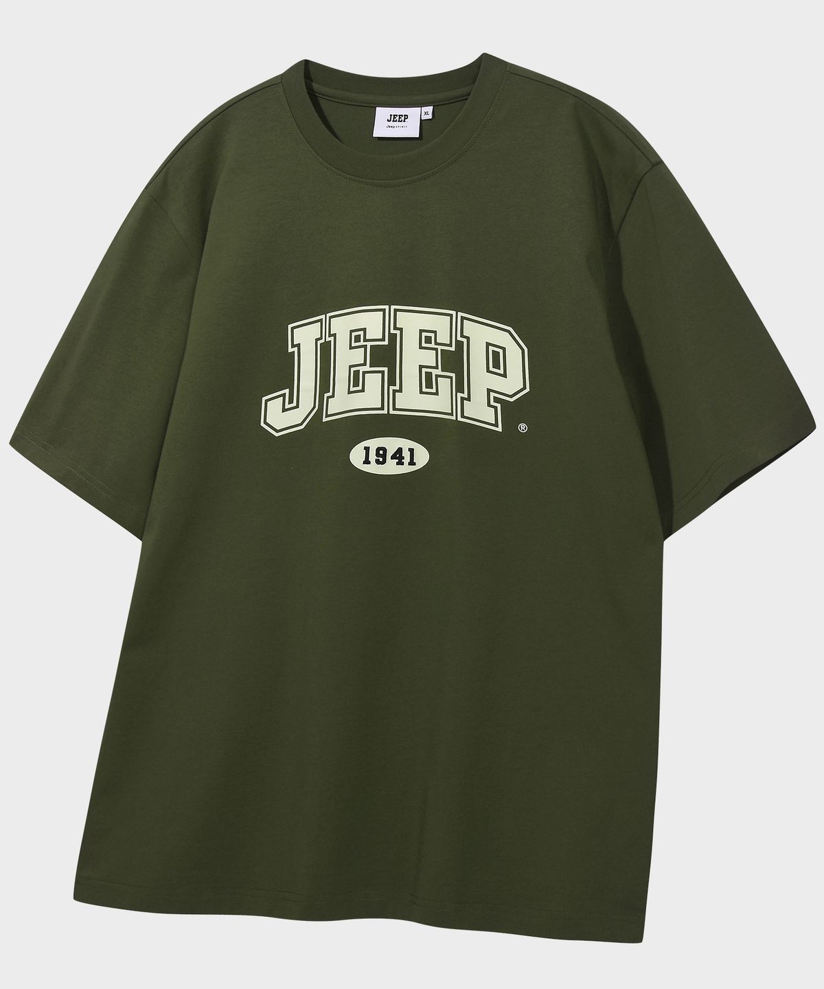 지프(JEEP) JEEP 아치 빅로고 반팔 티셔츠 (JR5TSU183KH)