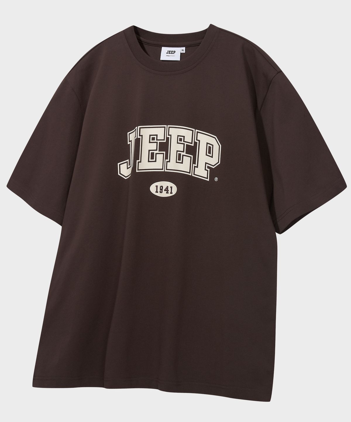 지프(JEEP) JEEP 아치 빅로고 반팔 티셔츠 (JR5TSU183BR)