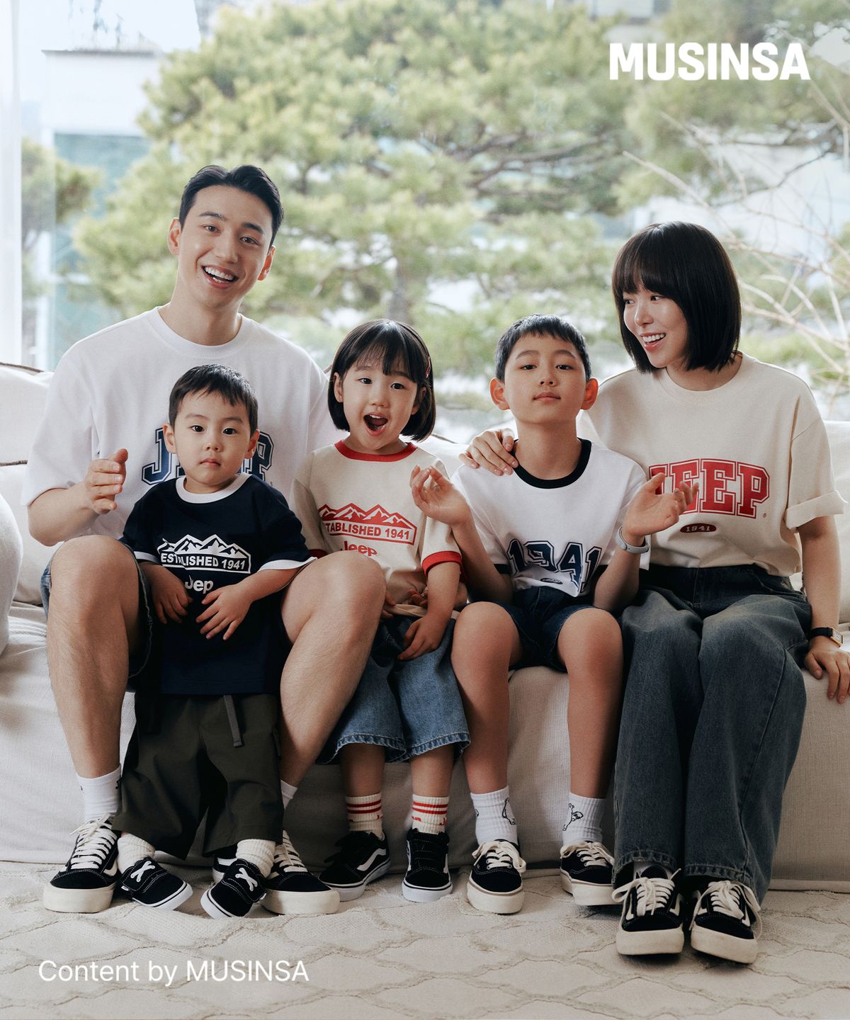 지프(JEEP) JEEP 아치 빅로고 반팔 티셔츠 (JR5TSU183IV)