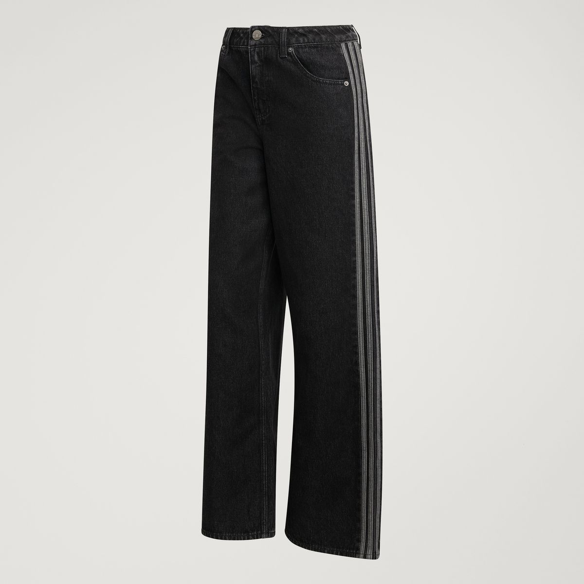 아디다스(ADIDAS) 파이어버드 ADILENIUM 트랙 팬츠 데님 - 블랙 / KD2909