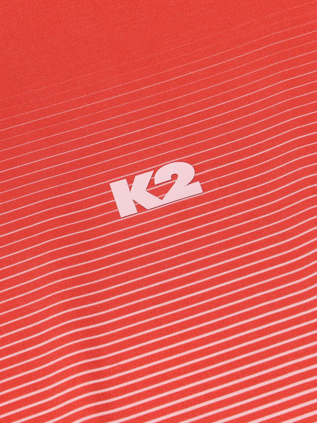 케이투(K2) OSSAK TRACK 반팔 집업 W_Tomato