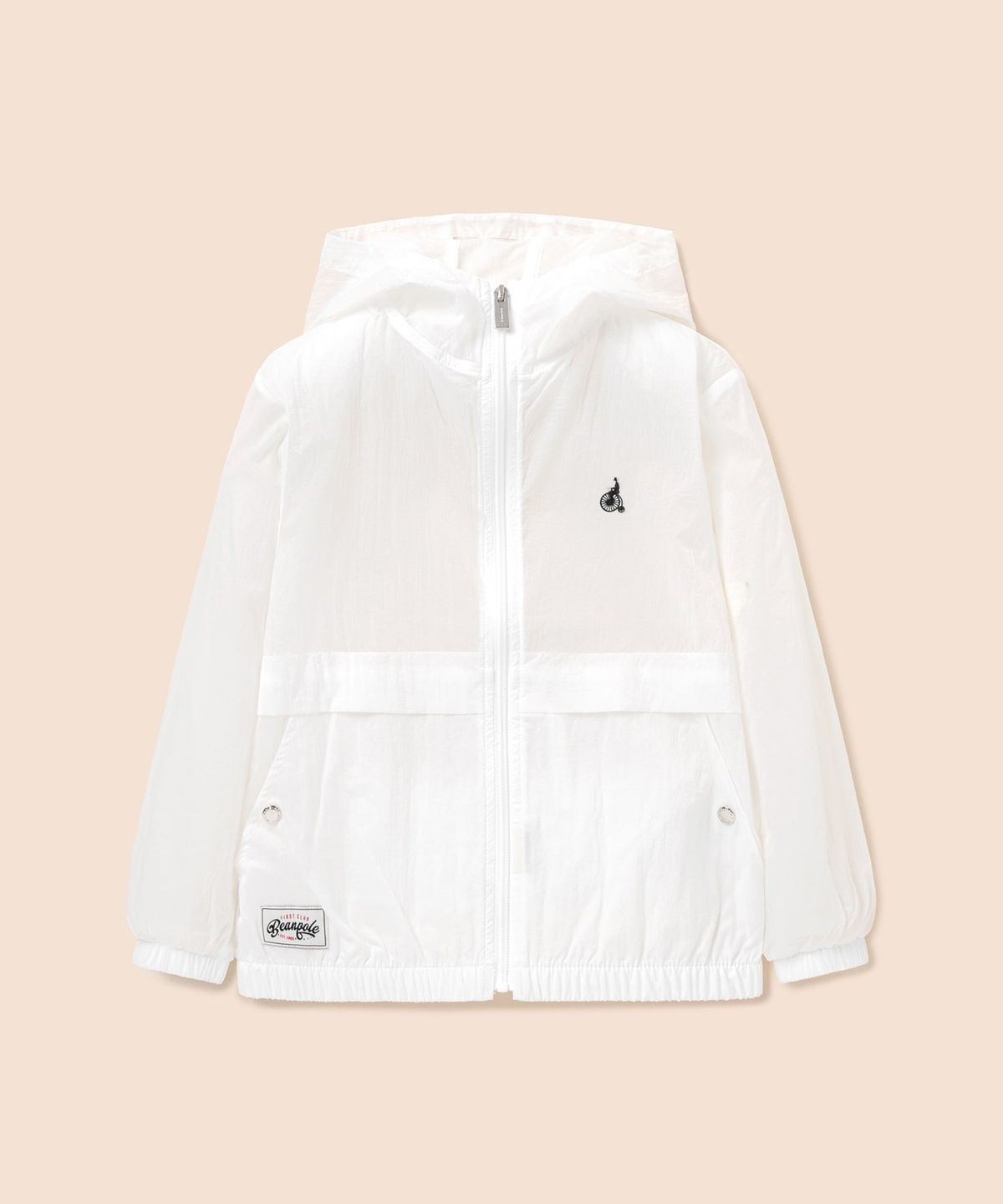 빈폴 키즈(BEANPOLE KIDS) 한줌 바람막이 점퍼  아이보리 (BI6339U010) (BI6339U010)