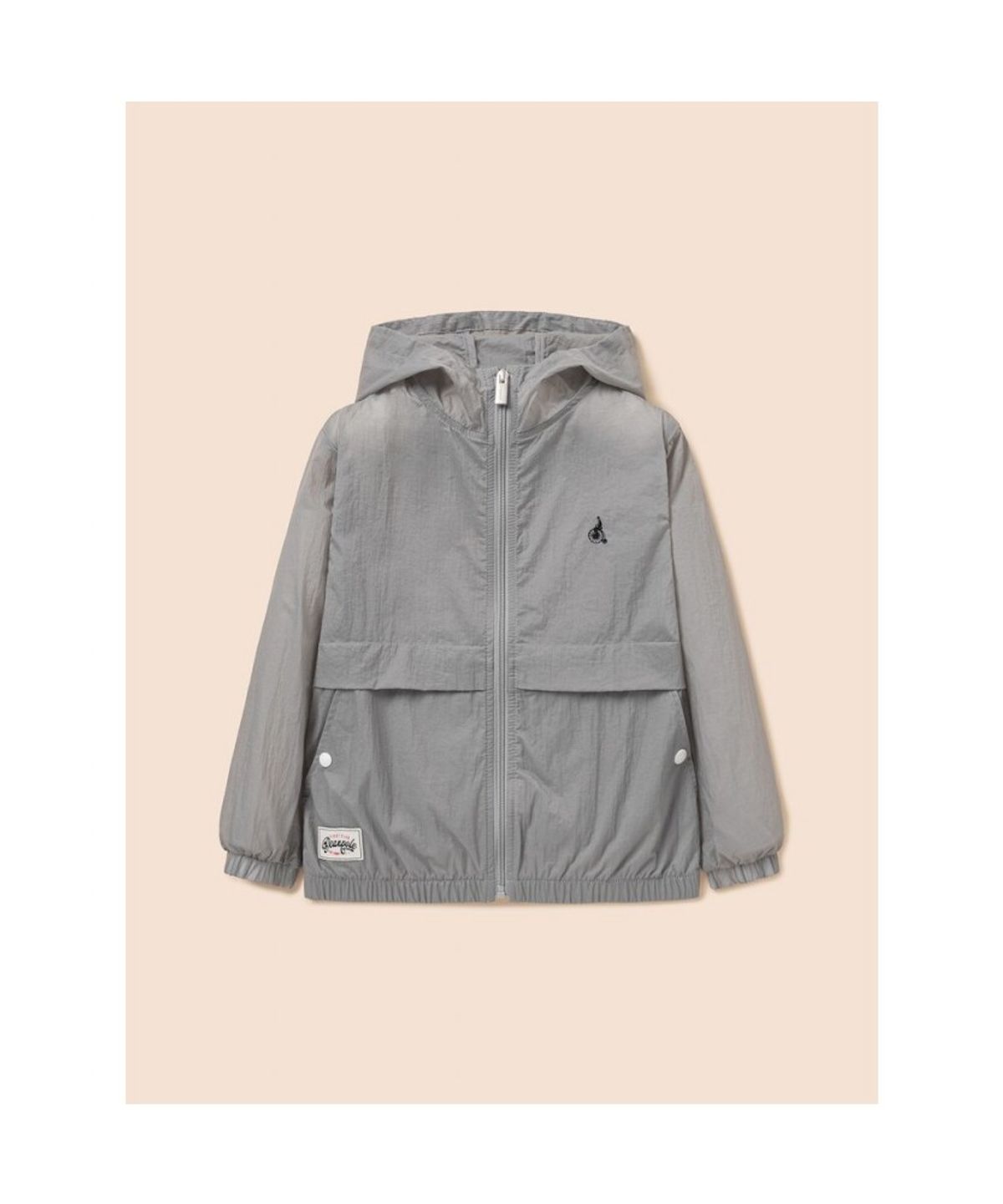 빈폴 키즈(BEANPOLE KIDS) 한줌 바람막이 점퍼  라이트 그레이 (BI6339U012)