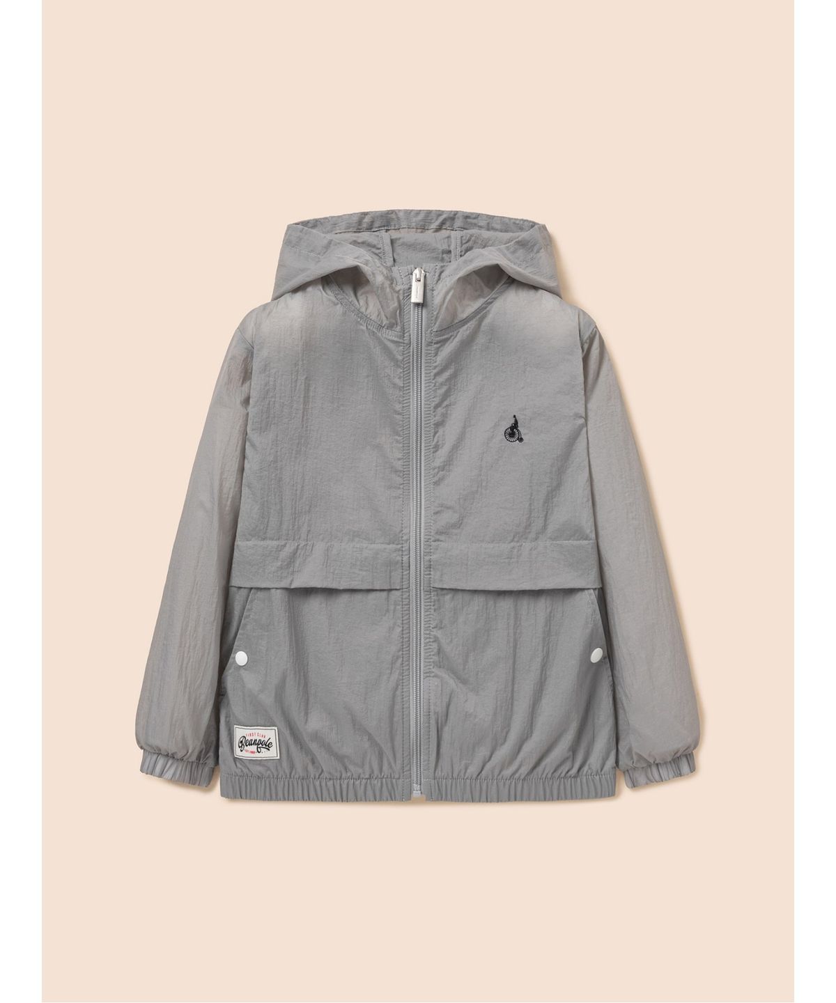 빈폴 키즈(BEANPOLE KIDS) 한줌 바람막이 점퍼  라이트 그레이 (BI6339U012)
