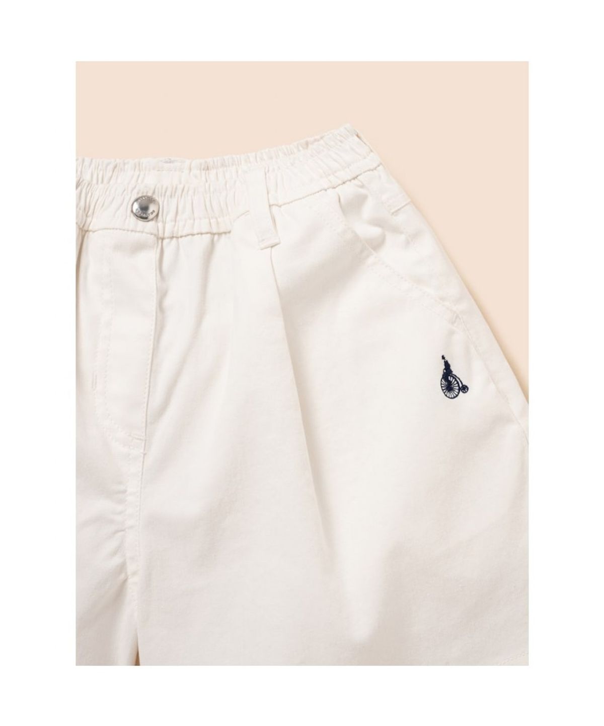 빈폴 키즈(BEANPOLE KIDS) 여아 우븐 반바지  아이보리 (BI6325G020)