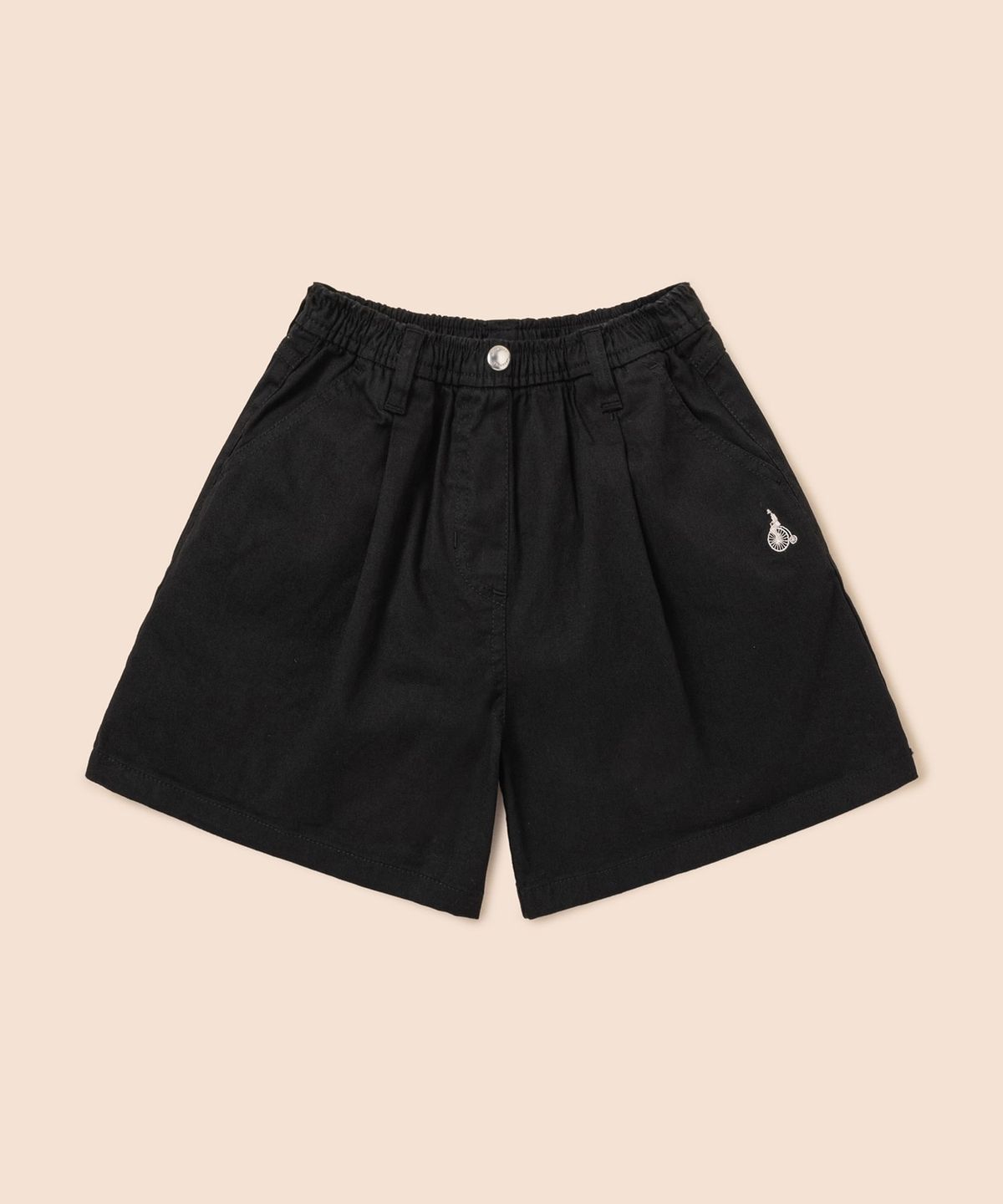 빈폴 키즈(BEANPOLE KIDS) 여아 우븐 반바지  블랙 (BI6325G025)