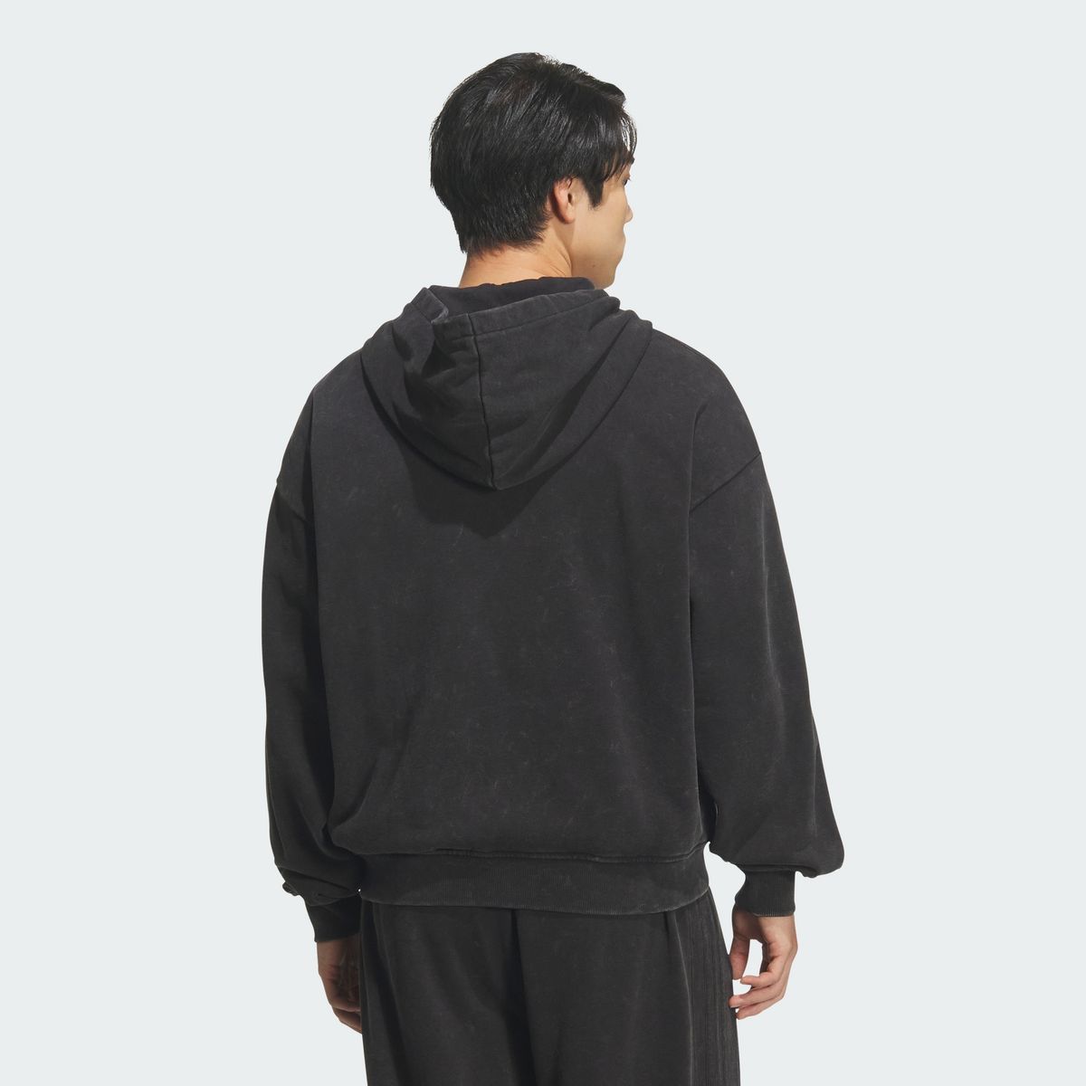 아디다스(ADIDAS) 팀가이스트 풀집 후디 - 블랙 / KQ5524