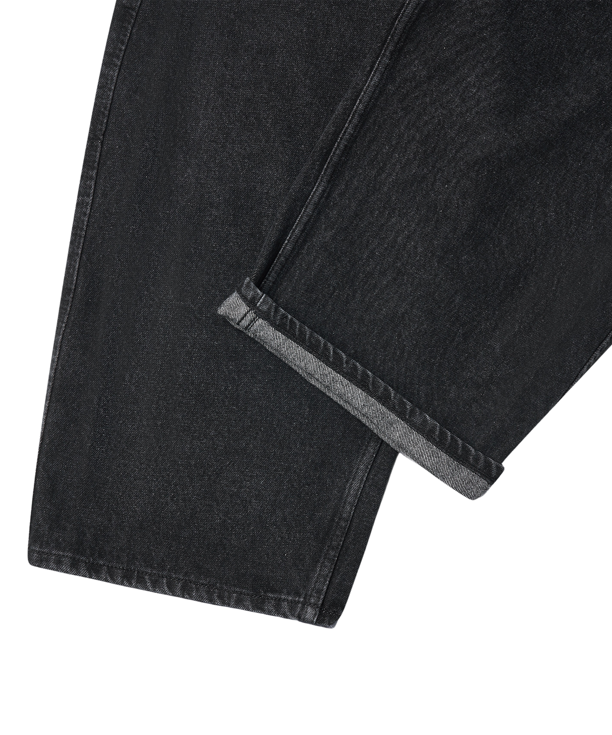 애쓰(AETH) [데일리룸 x AETH] Loose Curved Jean_Washed Black