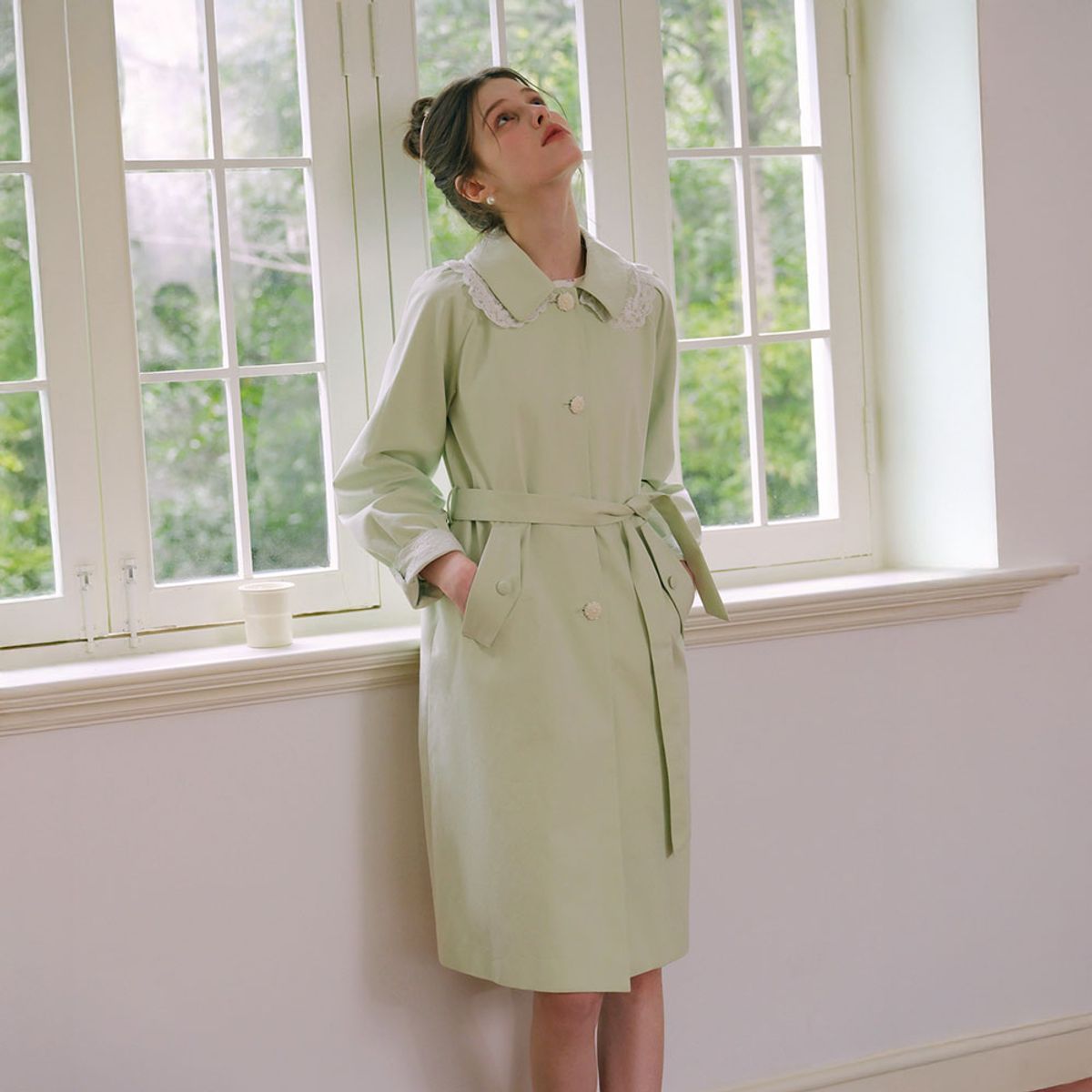 쎄무아듀(CEST MOIDEW) Cest_Pastoral belted trench coat