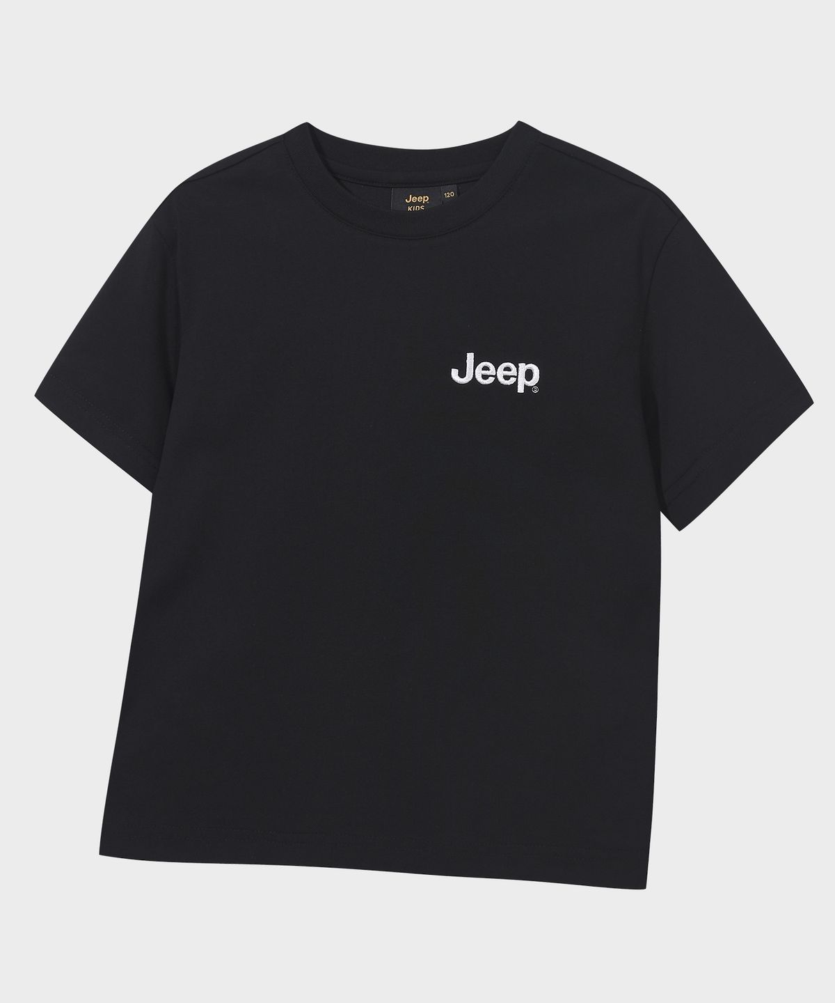 지프키즈(JEEPKIDS) M-Logo 크랙 반팔 티셔츠 (KR5TSU177BK)