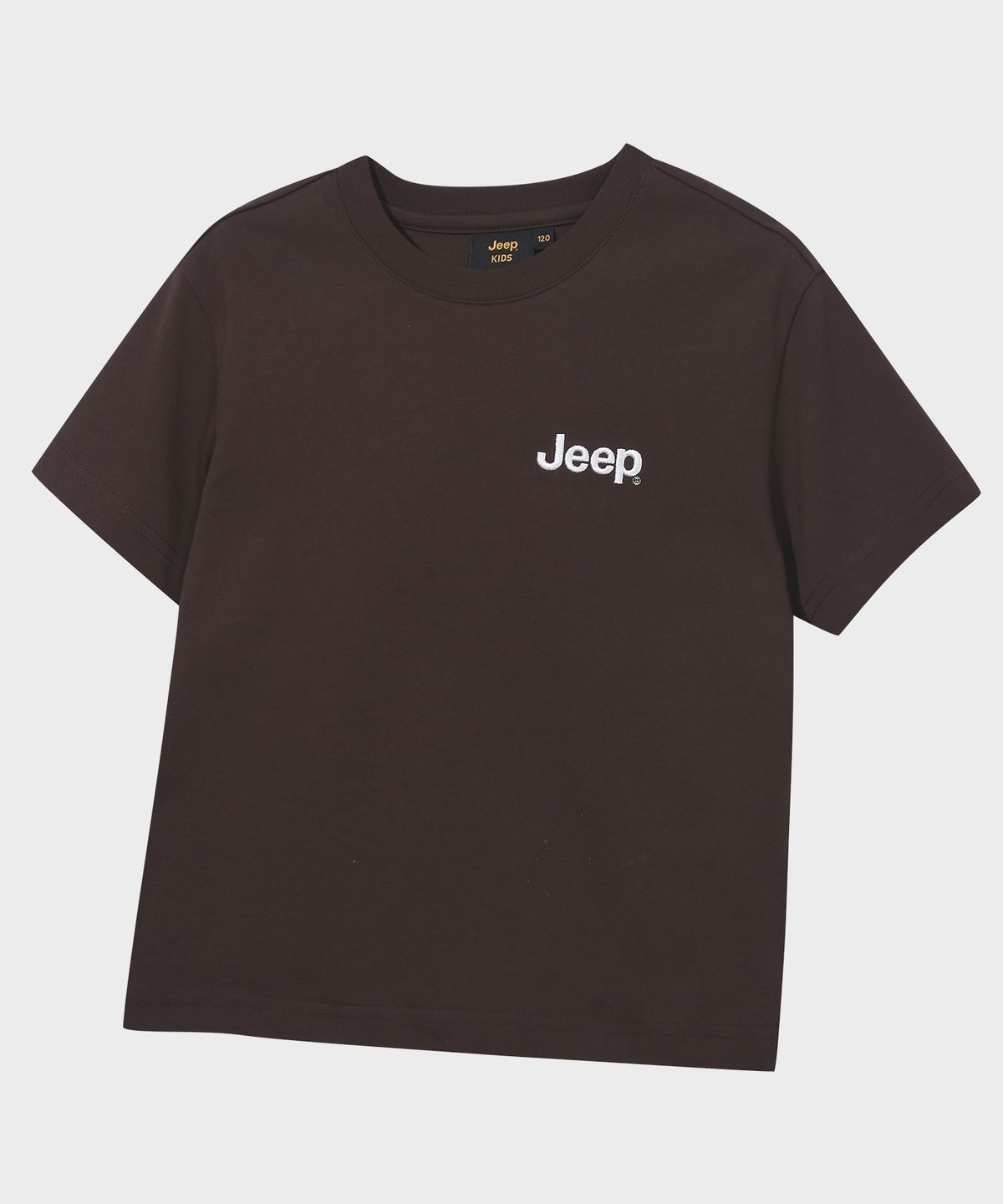 지프키즈(JEEPKIDS) M-Logo 크랙 반팔 티셔츠 (KR5TSU177BR)